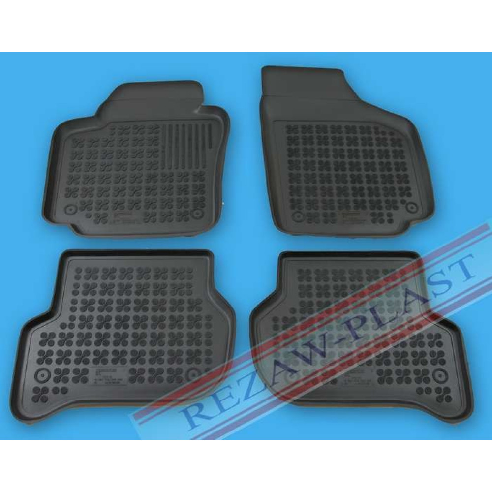Car rubber floor mats black VW GOLF PLUS (2005-2014) 200106