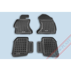 Car rubber floor mats black SUBARU XV (2012-...) 202706