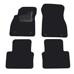 Car textile mats black OPEL INSIGNIA (2008-...) LUXE