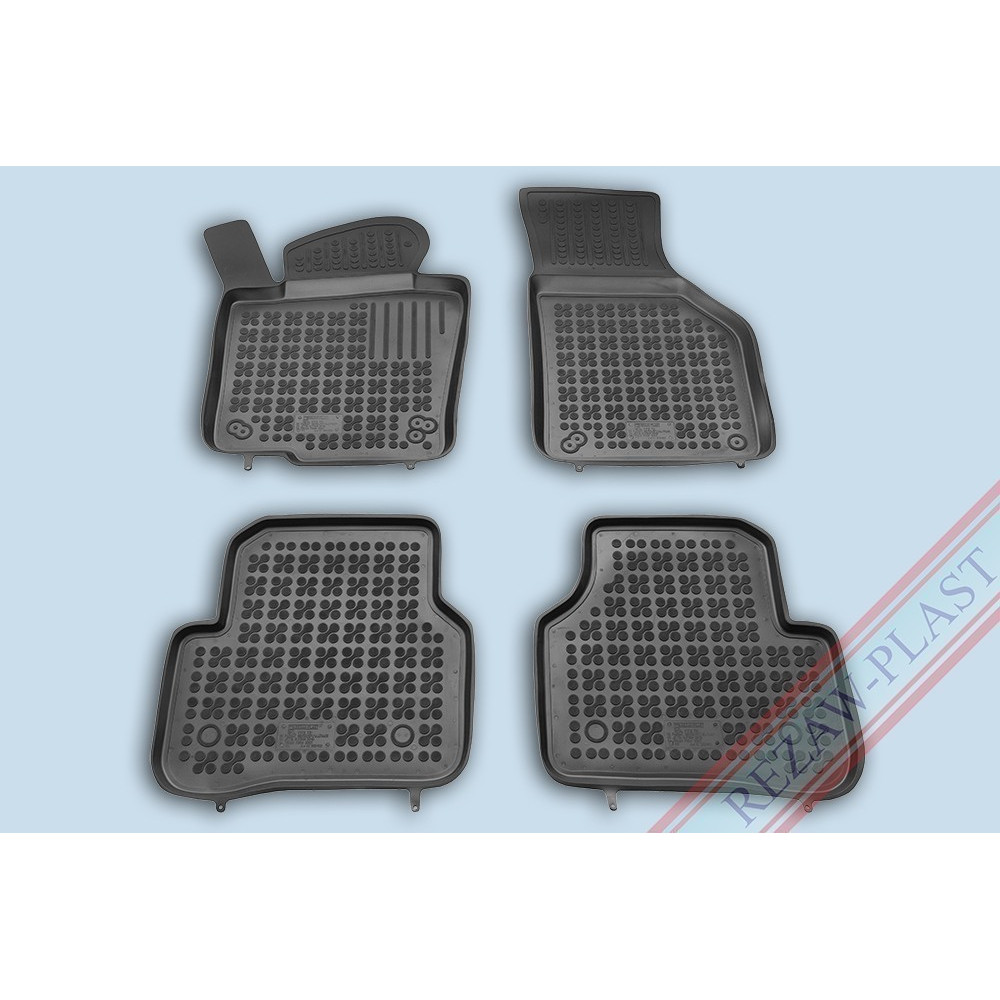 Car rubber floor mats black VW JETTA (2010-...)  200102