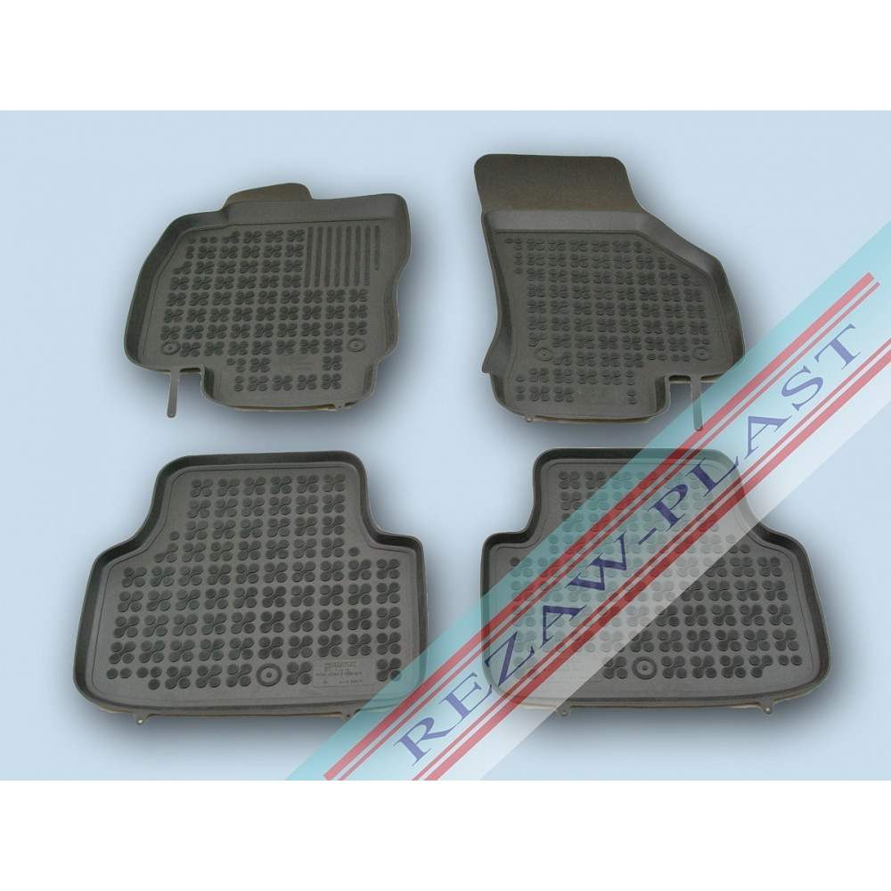 Car rubber floor mats black SKODA OCTAVIA III (2013-...) 200210