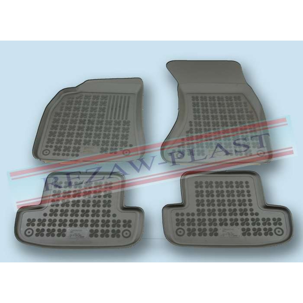 Car rubber floor mats black AUDI A5 (Coupe) (2007-...)  200309