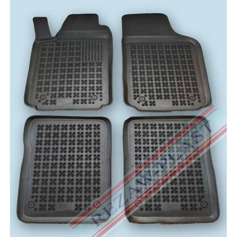 Car rubber floor mats black AUDI A2 (2000-2005) 200312