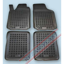 Car rubber floor mats black AUDI A2 (2000-2005) 200312