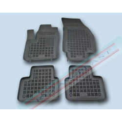 Car rubber floor mats black OPEL MERIVA B (2010-...) 200513