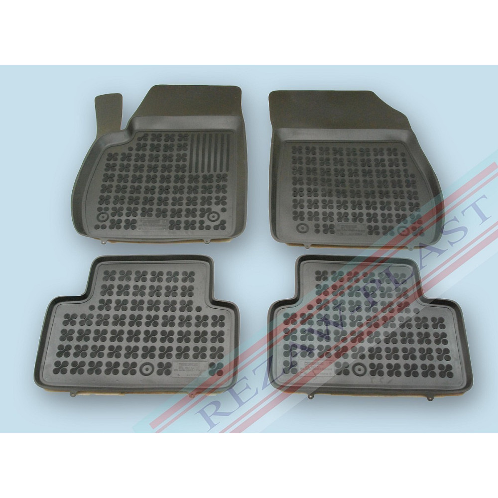 Car rubber floor mats black OPEL ZAFIRA C TOURER (2012-...) 200518