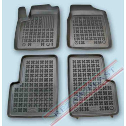 Car rubber floor mats black FORD KA (2008-...) 200607