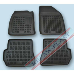 Car rubber floor mats black FORD FIESTA VI pre facelift (2002-2006)   200610