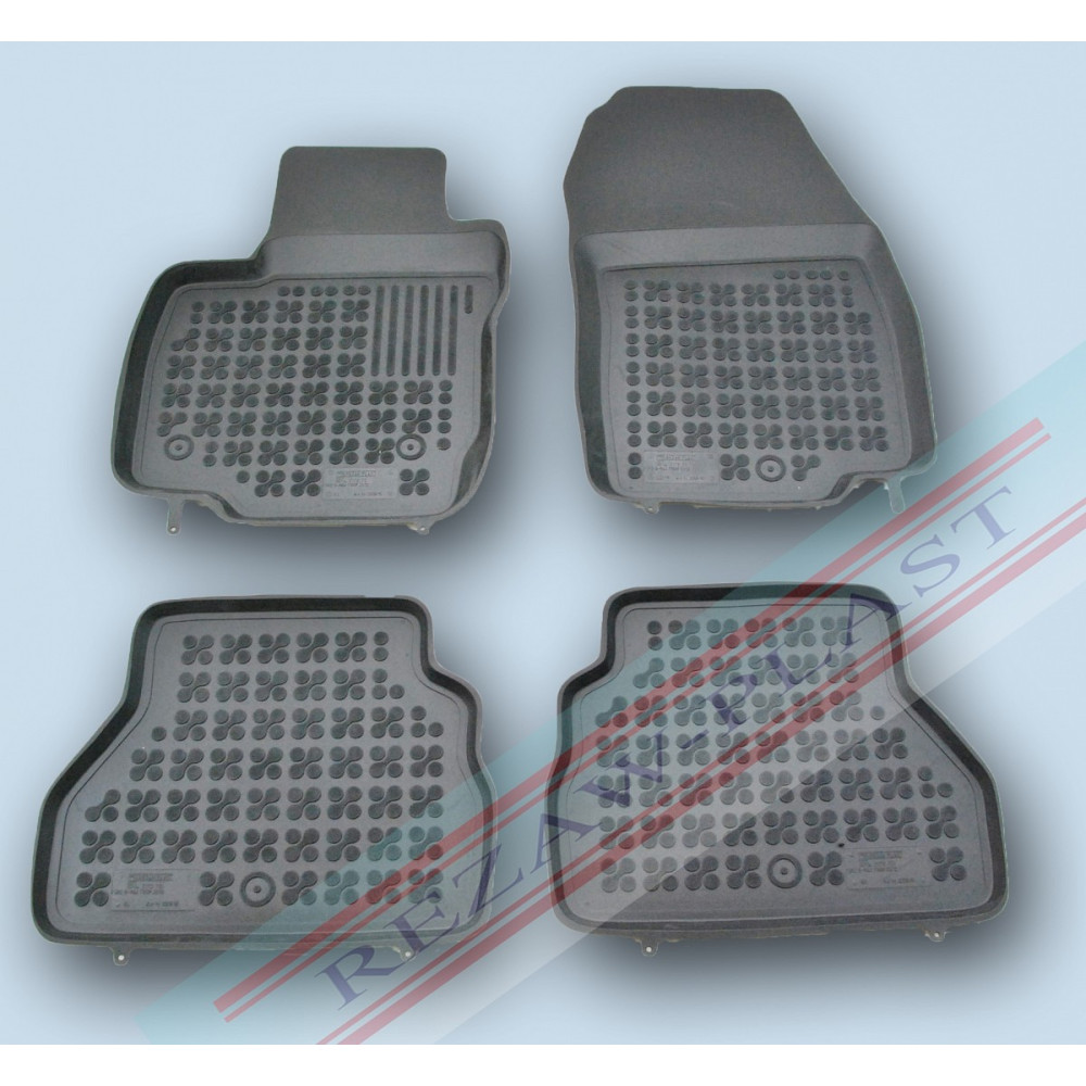 Car rubber floor mats black FORD B-MAX (2012-...) 200616