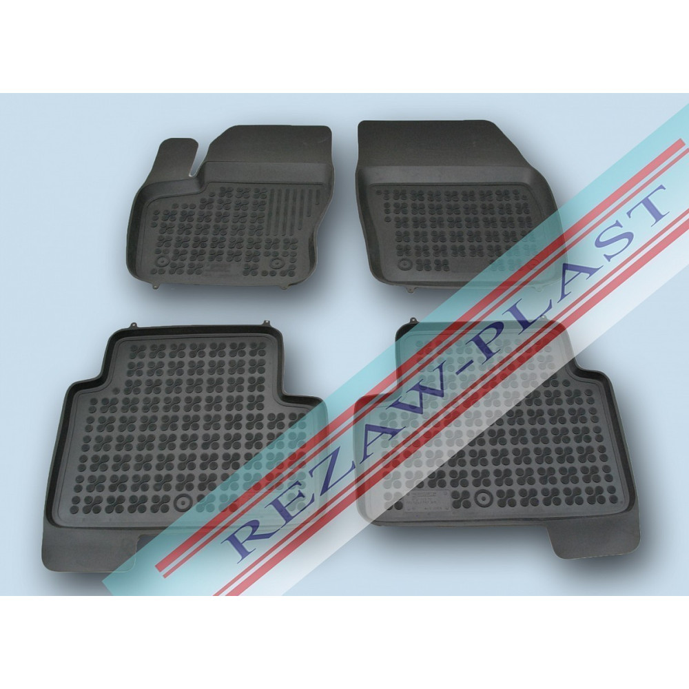 Car rubber floor mats black FORD KUGA (2013-...) 200618