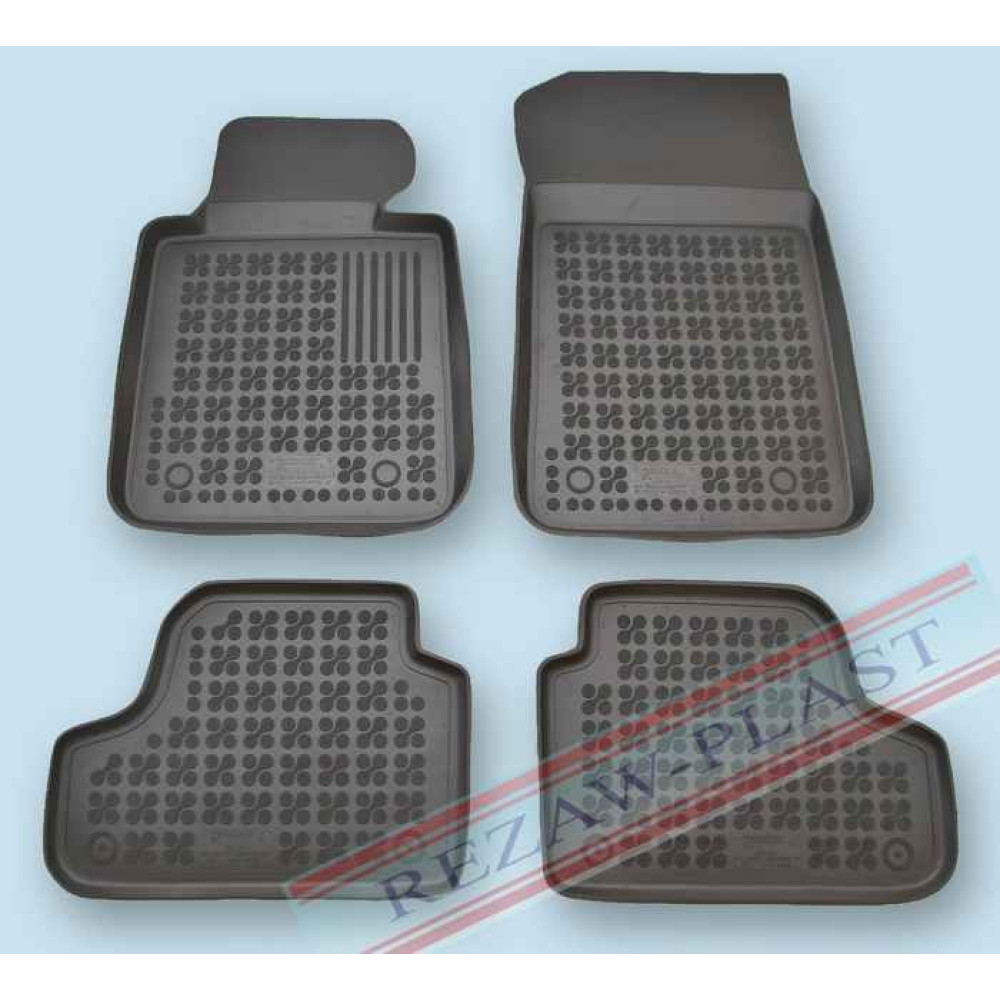 Car rubber floor mats black BMW 3 E93 Cabrio (2007-...)  200706