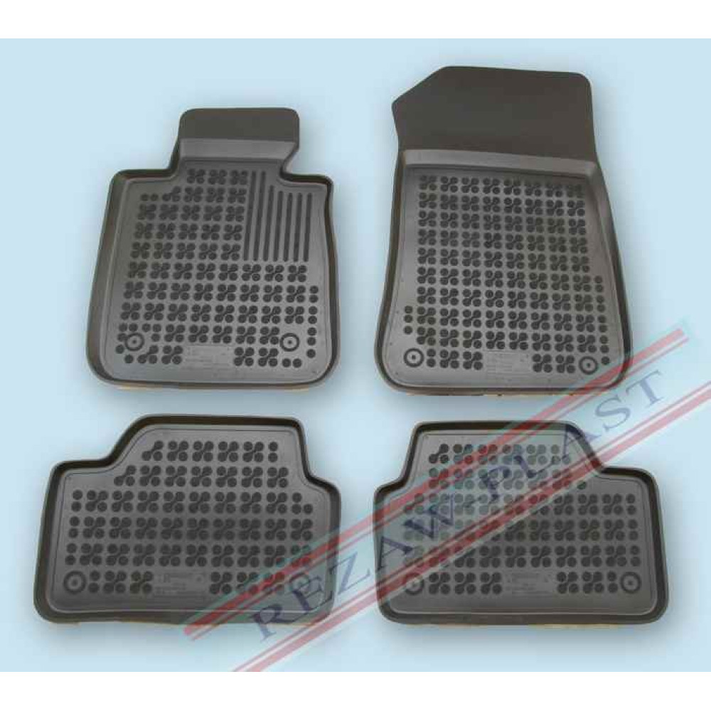 Car rubber floor mats black BMW 1 E87 (2004-2011) 200710