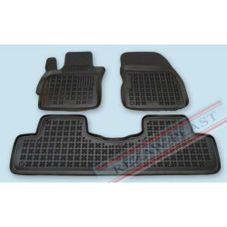 Car rubber floor mats black MAZDA 5 (2004-...) 200804