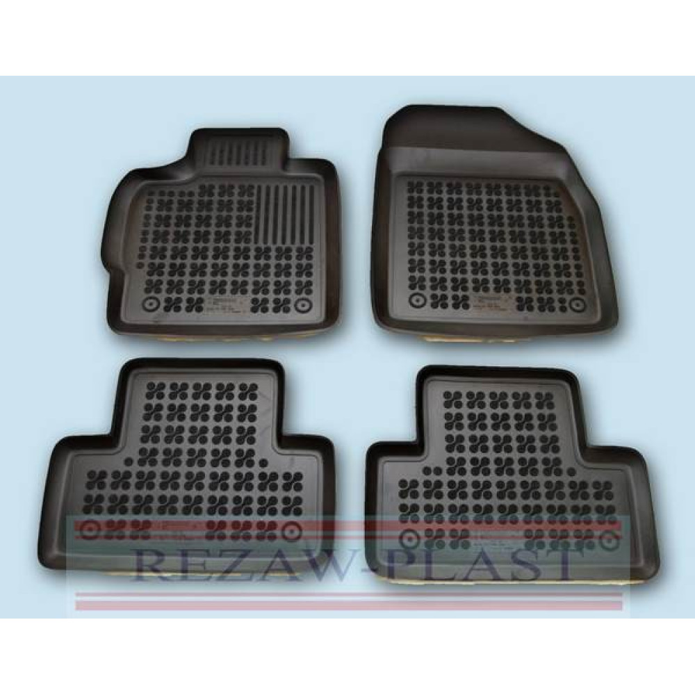 Car rubber floor mats black MAZDA CX-7 (2006-2009) 200805
