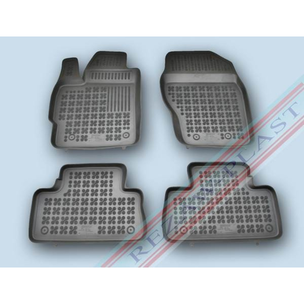 Car rubber floor mats black MAZDA CX-7 (2009-...) 200807