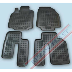Car rubber floor mats black MAZDA CX-9 (2007-...) 200809