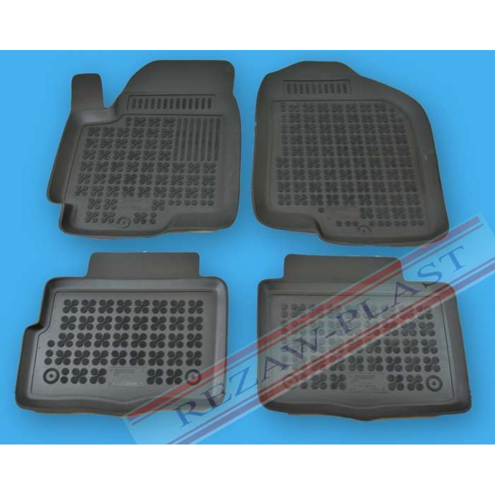 Car rubber floor mats black KIA SOUL (2009-2014) 201005