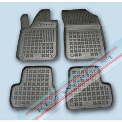 Car rubber floor mats black CITROEN DS3 (2010-...) 201222