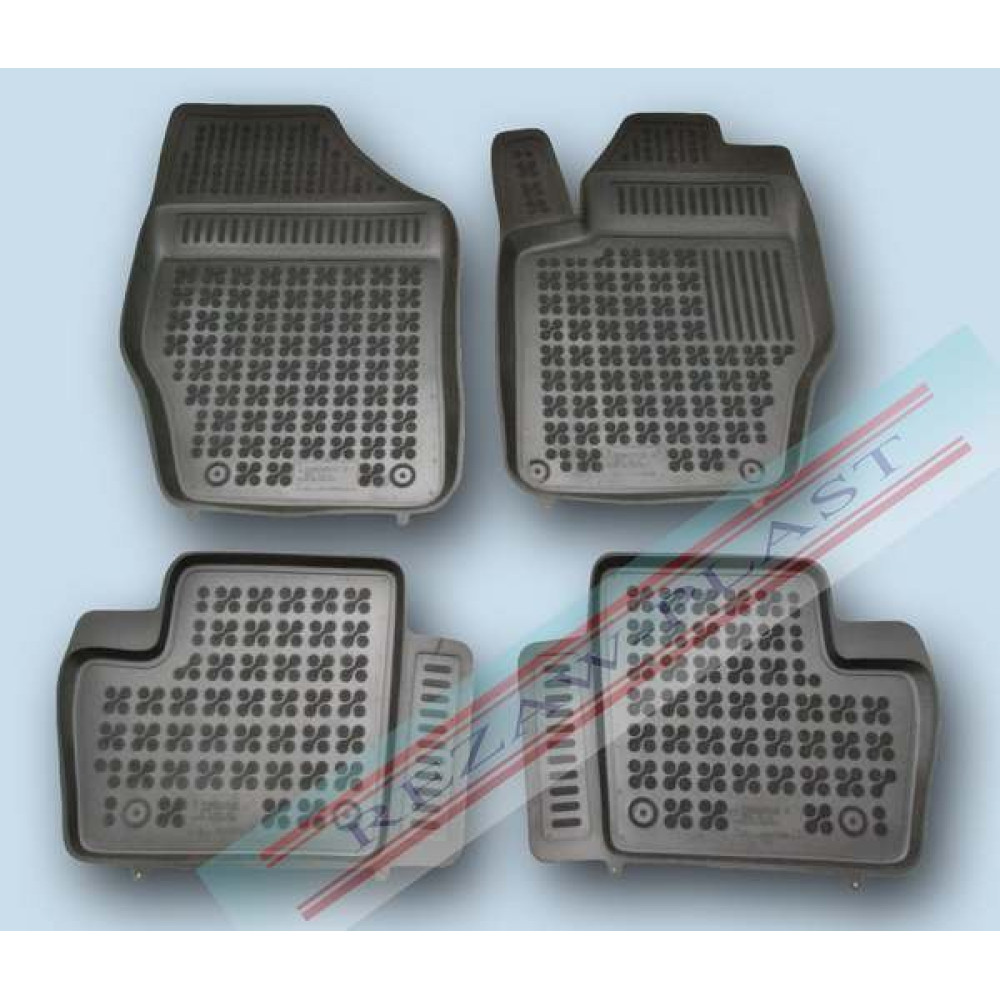 Car rubber floor mats black CITROEN DS4  (2011-...) 201223