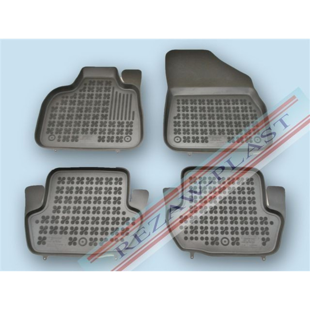 Car rubber floor mats black CITROEN DS5 (2012-...) 201224