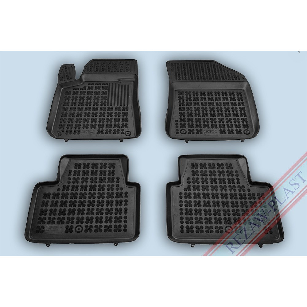 Car rubber floor mats black PEUGEOT 308 II SW (2014-...) 201312
