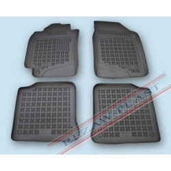 Car rubber floor mats black TOYOTA COROLLA (1995-2000) 201403
