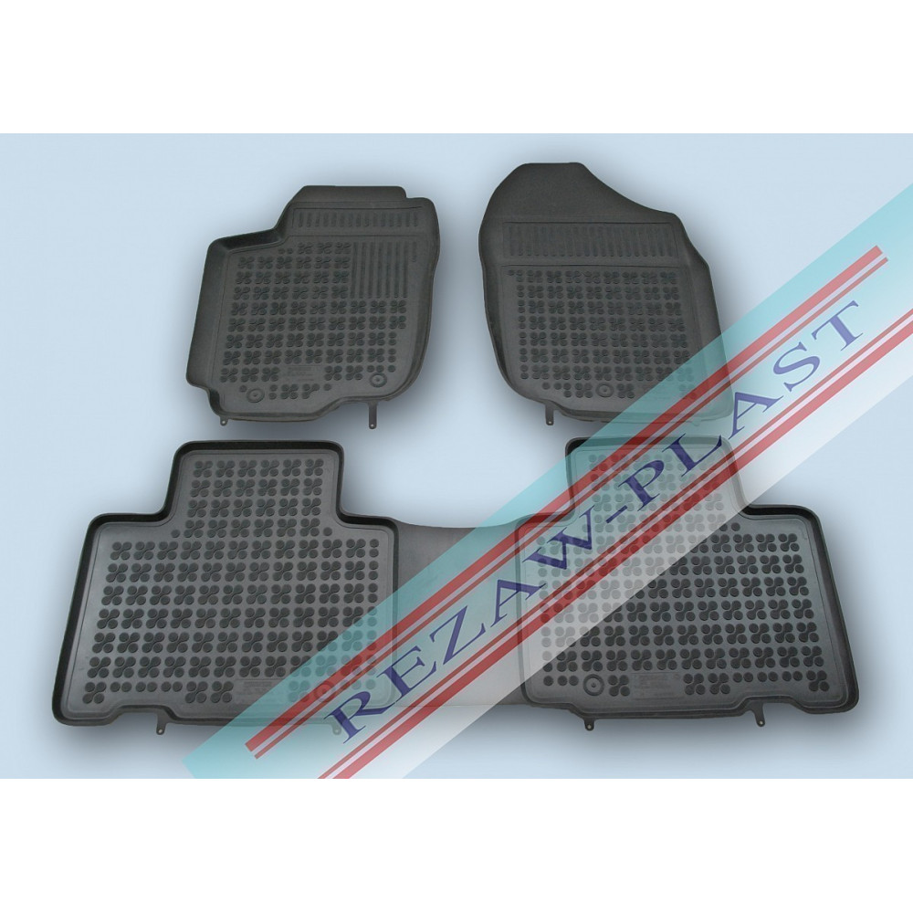 Car rubber floor mats black TOYOTA RAV4 (2013-2018)  201425