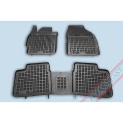 Car rubber floor mats black TOYOTA COROLLA (2013-...) 201426