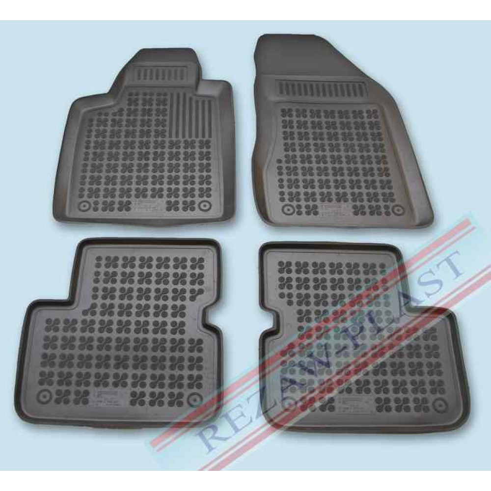 Car rubber floor mats black FIAT BRAVO II (2007-...) 201501