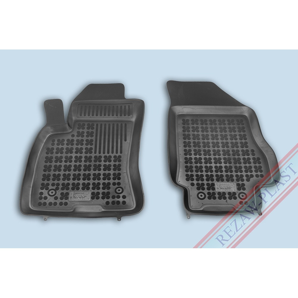 Car rubber floor mats black OPEL COMBO D (2011-...) 201511