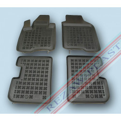 Car rubber floor mats black FIAT PANDA III (2012-...) 201515