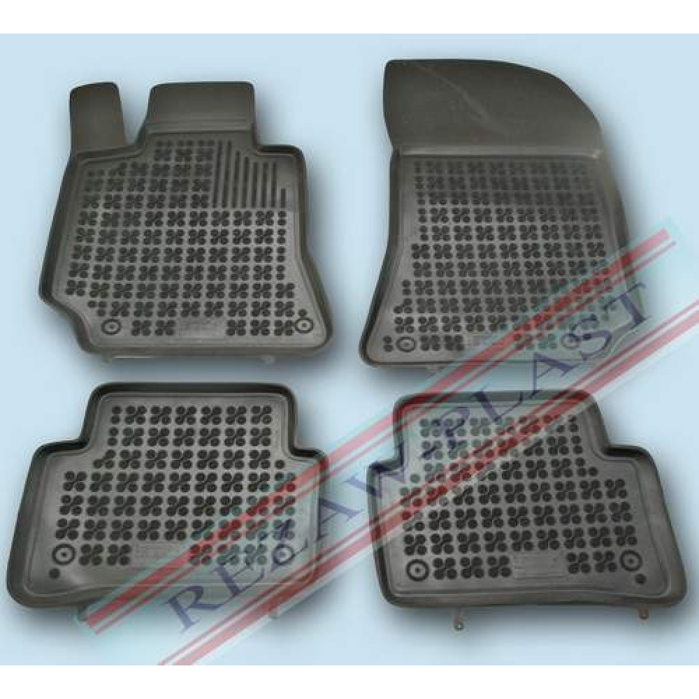 Car rubber floor mats black MB CLS-class W218  (2011-...) 201710
