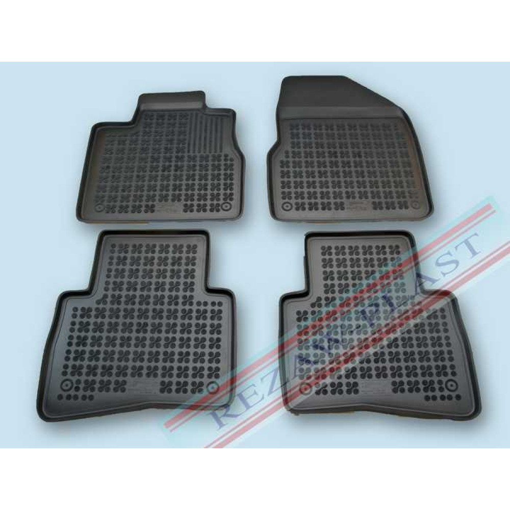 Car rubber floor mats black NISSAN MURANO (2003-...) 201807