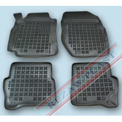 Car rubber floor mats black NISSAN ALMERA (2000-2006)  201813