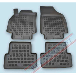 Car rubber floor mats black RENAULT FLUENCE (2009-...) 201910
