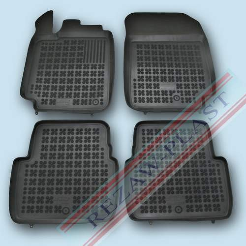 Car rubber floor mats black RENAULT LATITUDE (2011-...) 201915