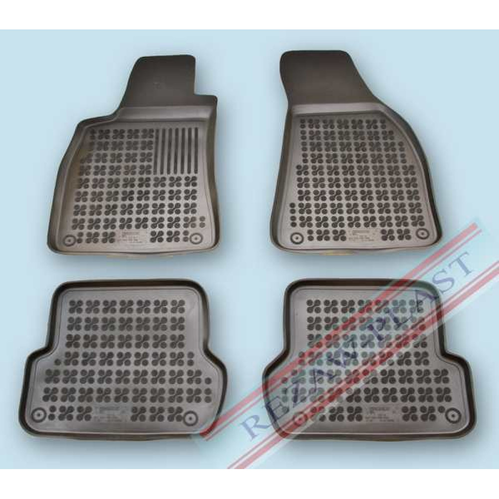 Alfombrillas de goma negras para SEAT EXEO (2008-...) 202006