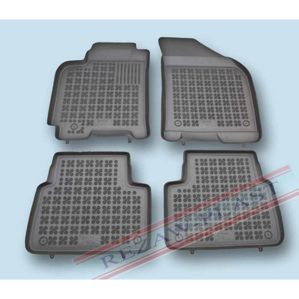 Car rubber floor mats black CHEVROLET LACETTI (2003-2008)  202102