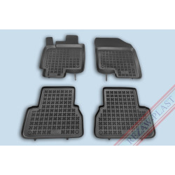 Car rubber floor mats black CHEVROLET EPICA (2006-...) 202104