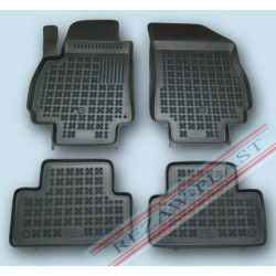 Car rubber floor mats black CHEVROLET ORLANDO (2011-...) 202107