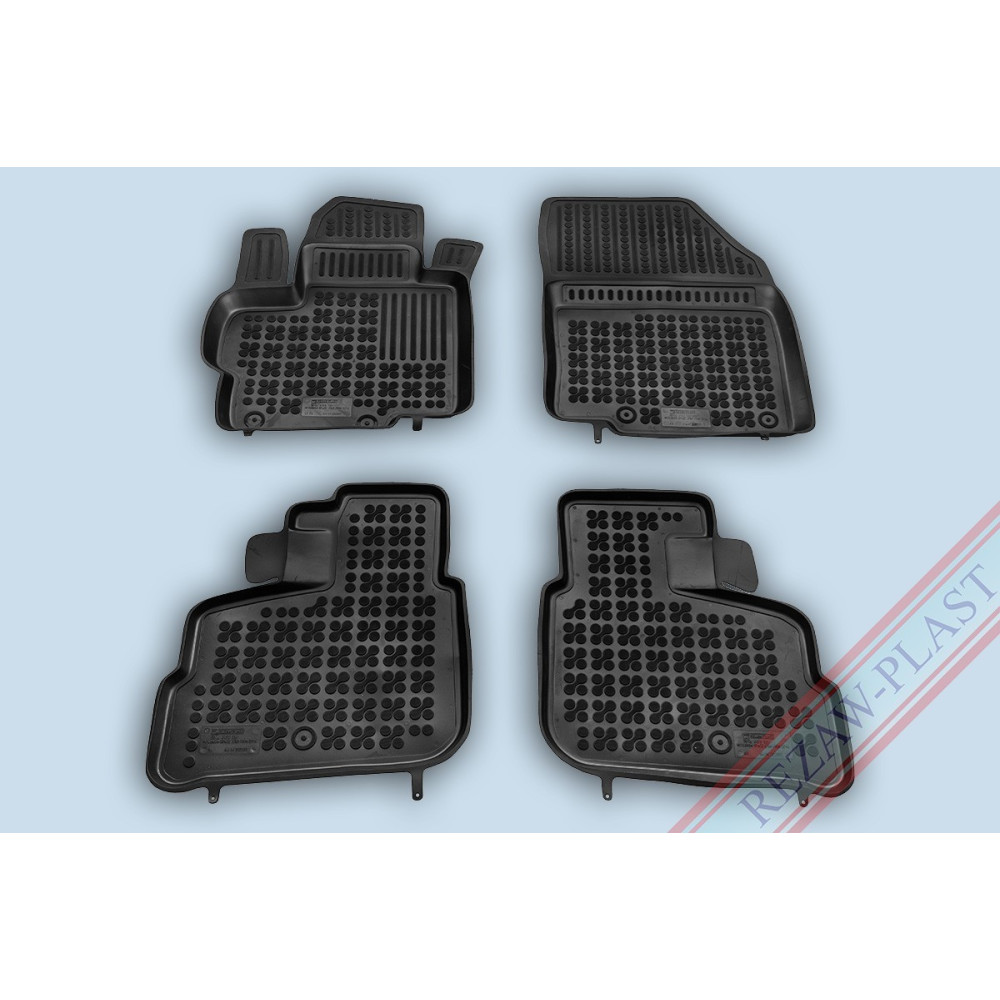 Car rubber floor mats black MITSUBISHI SPACE STAR (2014-...) 202307