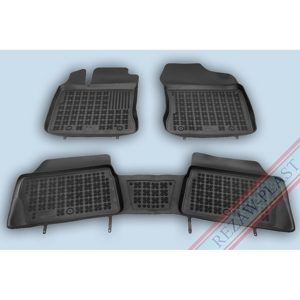 Car rubber floor mats black LEXUS CT (2011-...) 202403