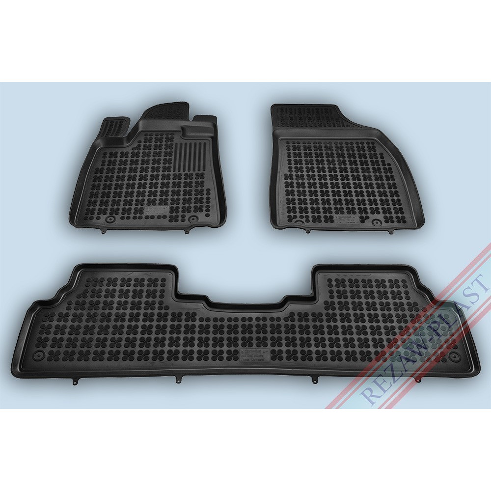 Car rubber floor mats black LEXUS RX (2012-2015) 202404