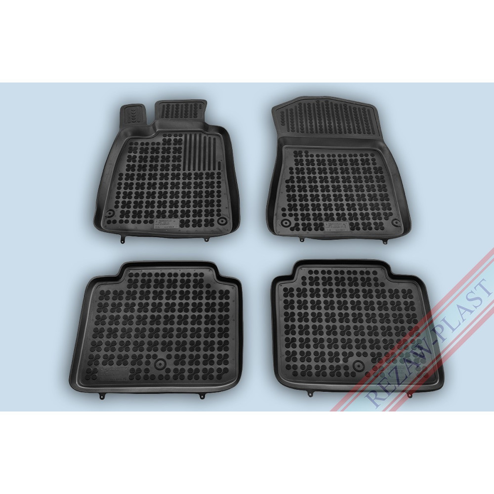 Car rubber floor mats black LEXUS GS (2005-2011) 202405