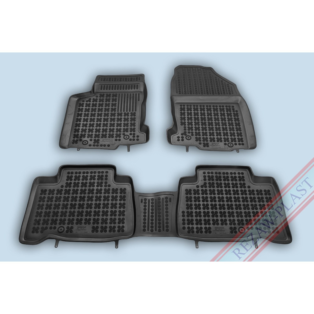 Car rubber floor mats black LEXUS NX (2014-...) 202407