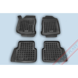 Car rubber floor mats black SAAB 9-5 (1997-2009) 202602