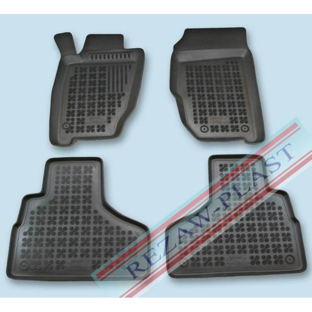 Car rubber floor mats black JEEP CHEROKEE (2001-2008) 203104