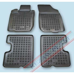 Car rubber floor mats black DACIA LOGAN Sedan (2004-2013) 203401