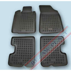 Car rubber floor mats black DACIA SANDERO I (2008-2013) 203403
