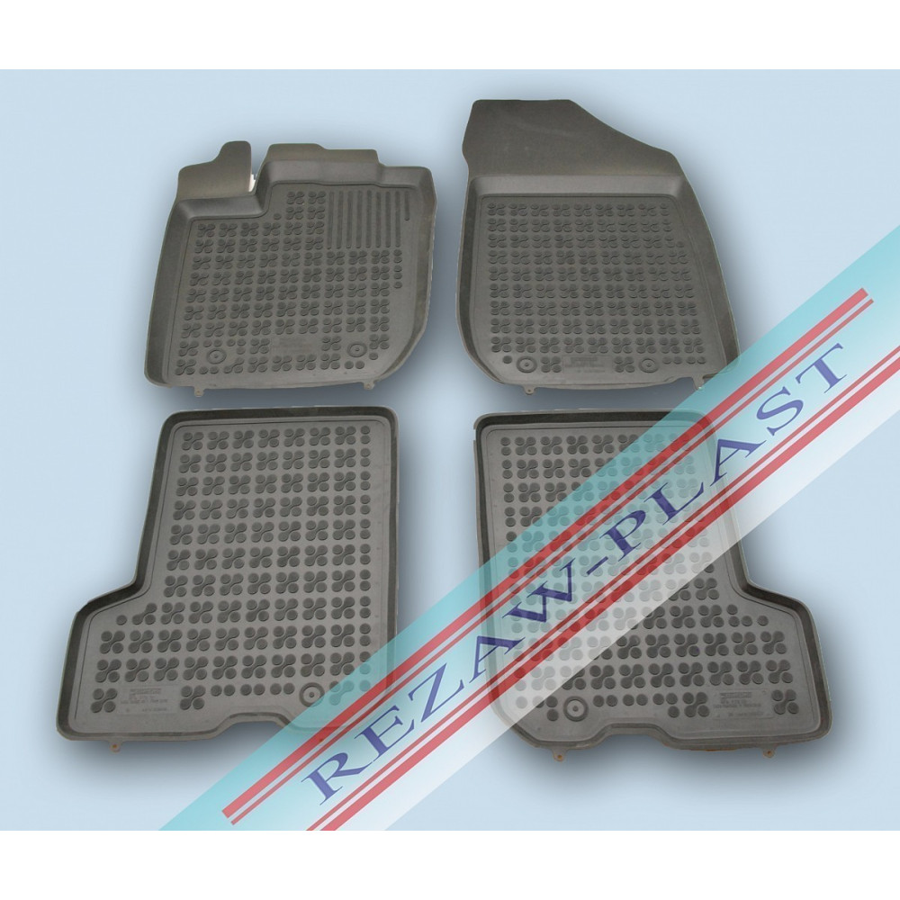 Car rubber floor mats black DACIA SANDERO II (2013-...) 203406